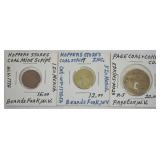 Lot of 3 Early Coal Miner Scripts Wva ++