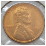1934 GEM RED Wheat Penny