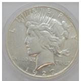 1927 S Peace Silver Dollar
