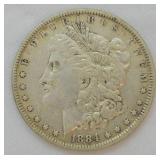1884 Morgan Silver Dollar