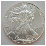 1987 SILVER EAGLE  GEM