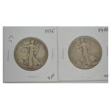 TWO WALKERS  1940  1935