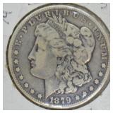 1879 S MORGAN DOLLAR   VG
