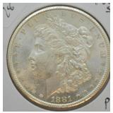 1881 S MORGAN  HIGH END GEM