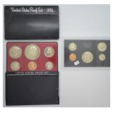 1974 1971 PROOF SETS