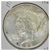 1922 PEACE DOLLAR  CHOICE BU