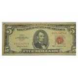 5 DOLLAR US NOTE