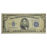 5 DOLLAR SILVER CERTIFICATE