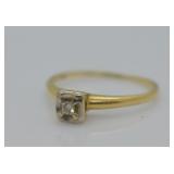 14K GOLD DIAMOND RING