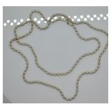 STERLING BEAD NECKLACE