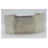 Heavy Vintage Cuff Bracelet