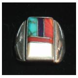 Sterling Silver Thunderbird Men