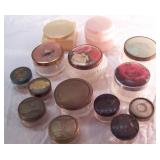 Vintage Cosmetic Containers