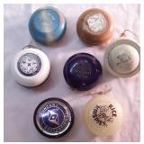 7 pcs. Vintage YoYo