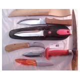 6 pcs. Pocket Knives