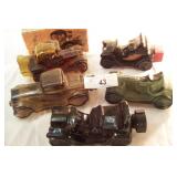 5 pcs. Vintage Avon Car Bottles