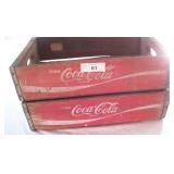2 pcs. Vintage Coke Coca Cola Crates