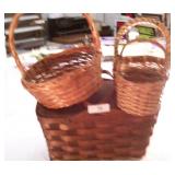 4 pcs. Vintage Baskets - 1 Picnic, 3 Other
