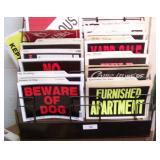 Signs with Display