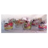 8 pcs. Vintage McDonald