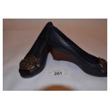 Black Tory Burch Size 6 Heels