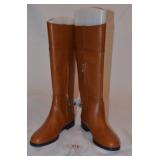 Brand New Brown Ralph Lauren Boots-Calf High-Size