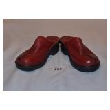 Red Born Clogs/Shoes-Size 6