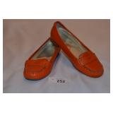 Orange Michael Kors Shoes-Size 6-Loafers