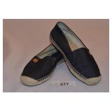 Blue Jean Canvas Michael Kors Shoes-Size 6-Flats