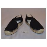 Black & Cream Michael Kors Espadrills Shoes-Size 6