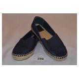 Blue Canvas Tory Burch Shoes-Size 6-Flats