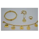 4 pcs. Tory Burch Designer Jewelry