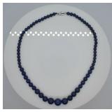 Natural Lapis Lazuli Stone Necklace