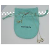 Tiffany & Co. Sterling Infinity Heart Necklace