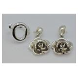 2 pcs. Sterling Silver Jewelry