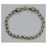 David Yurman 14k & 925 Bracelet