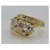 10k Gold & Diamond Ring