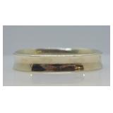 Heavy Sterling Silver Bangle Bracelet