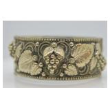 Sterling Silver Florence Italy Grape Bracelet