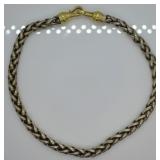 Heavy David Yurman 14k Gold & Sterling Necklace