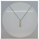 2001 Tiffany & Co. Sterling Pendant Necklace