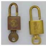 2 pcs. Genuine Louis Vuitton Lock & Keys