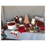 Large lot of Misc Christmas Décor