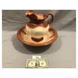 T Co Basin & Pitcher set