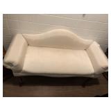 Cream/White color setee