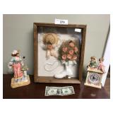 3pcs of victorian-style décor items