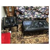 Coffee table & end table