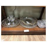 7pcs of Crystal & glass items