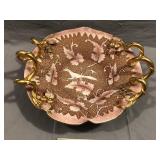 Vintage Terra Cotta decorative bowl