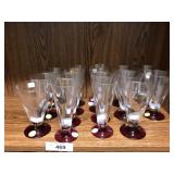 Luminarc, France 16 pcs Ruby Stemware